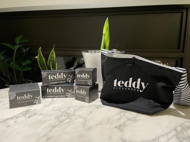 vegan skincare Teddy Alexander